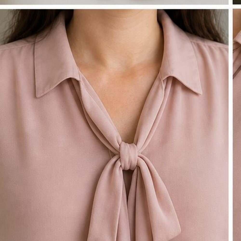 Blush V Neck Top - Picture 4 of 6